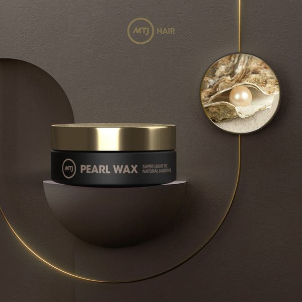 Віск легкої фіксації для волосся - MTJ Cosmetics Superior Therapy Pearl Wax 100ml 2 фото