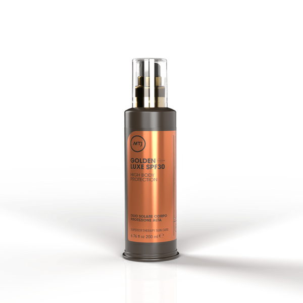 Солнцезащитный спрей для тела SPF30 - MTJ Cosmetics Superior Therapy Sun Golden luxe LUXE SPF30 UVA+UVB Monoi 200ml 2 фото
