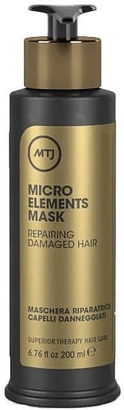 Маска для волосся - MTJ Cosmetics Superior Therapy Microelements Mask 200 мл 2 фото