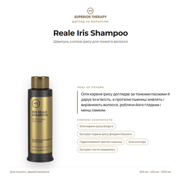 Iris Reale Shampoo 200 ml